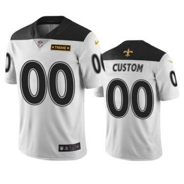 Custom New Orleans Saints White Vapor Limited City Edition Jersey