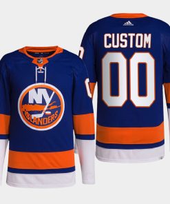 Custom New York Islanders Home Royal Primegreen Pro 2022 Jersey
