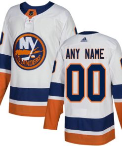 Custom New York Islanders White Jersey