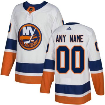 Custom New York Islanders White Jersey