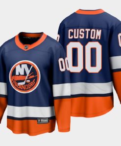 Custom New York Islanders Special Edition 2021 Navy Jersey