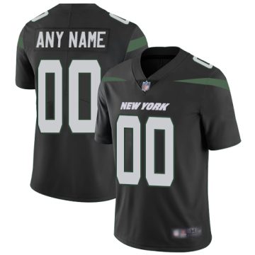 Custom New York Jets Alternate Black Vapor Untouchable Football Limited Jersey