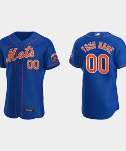 Custom New York Mets Royal Flex Base 2020 Alternate Jersey