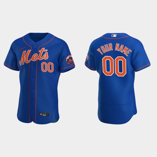 Custom New York Mets Royal Flex Base 2020 Alternate Jersey