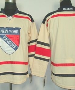 Custom New York Rangers 2012 Winter Classci Cream Jersey