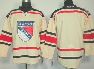 Custom New York Rangers 2012 Winter Classci Cream Jersey