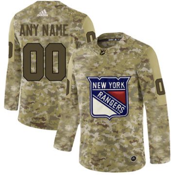 Custom New York Rangers Camo Jersey