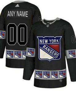 Custom New York Rangers Team Logos Fashion Jersey