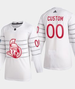 Custom Ottawa Senators 2020 All-star Game White Jersey