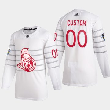 Custom Ottawa Senators 2020 All-star Game White Jersey