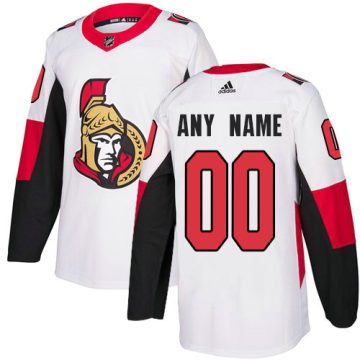 Custom Ottawa Senators White Jersey