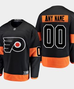 Custom Philadelphia Flyers 2019 Black Alternate Breakaway Player Jersey