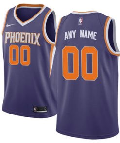 Custom Phoenix Suns Purple Swingman Icon Edition Jersey