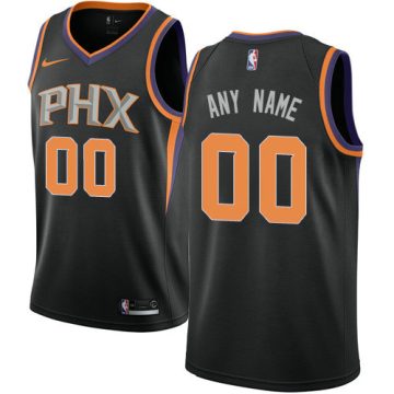 Custom Phoenix Suns Swingman Black Alternate Statement Edition Jersey