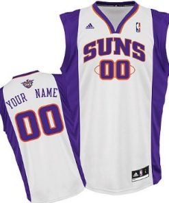 Custom Phoenix Suns White Jersey