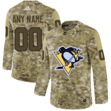 Custom Pittsburgh Penguins Camo Jersey