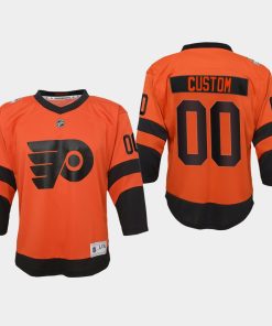 Custom Preschool Flyers Orange Player 2019 Stadium Series Jersey