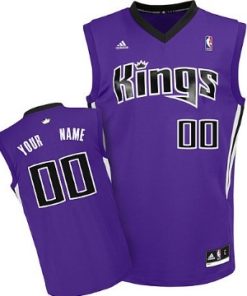 Custom Sacramento Kings Purple Jersey