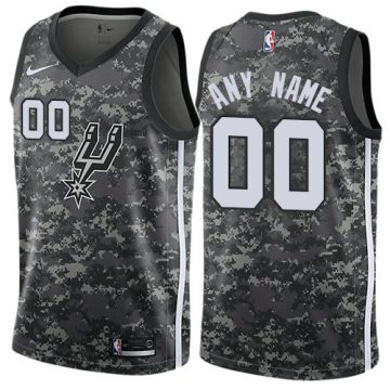 Custom San Antonio Spurs Camo City Edition Jersey