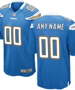 Custom San Diego Chargers 2013 Light Blue Limited Jesey