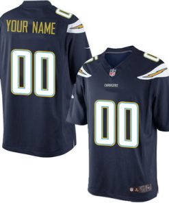 Custom San Diego Chargers 2013 Navy Blue Limited Jersey