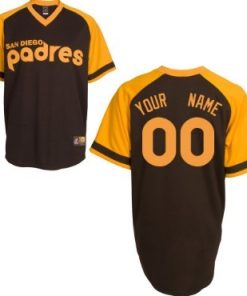Custom San Diego Padres Coffee Jersey