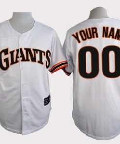 Custom San Francisco Giants 1989 Turn Back The Clock White Jersey