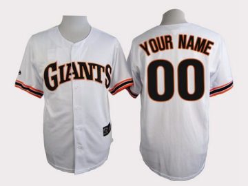 Custom San Francisco Giants 1989 Turn Back The Clock White Jersey