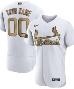 Custom St. Louis Cardinals Active Player White 2022 All Star Flex Base Jersey