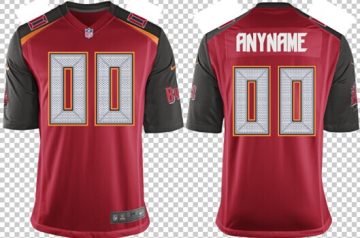 Custom Tampa Bay Buccaneers 2014 Red Limited Jersey