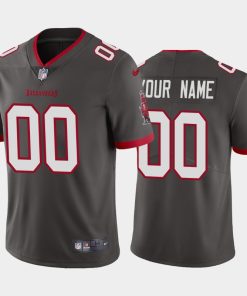 Custom Tampa Bay Buccaneers 2020 Vapor Limited Gray Jersey