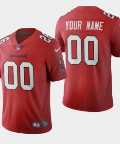 Custom Tampa Bay Buccaneers 2020 Vapor Limited Red Jersey