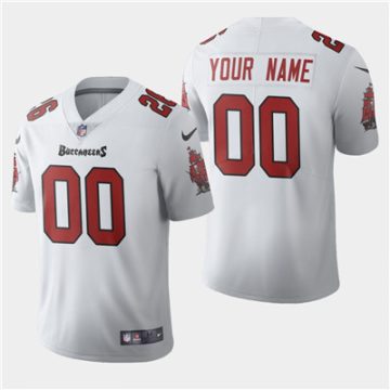 Custom Tampa Bay Buccaneers 2020 Vapor Limited White Jersey