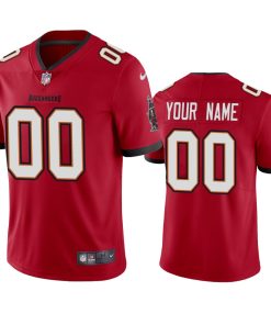 Custom Tampa Bay Buccaneers Red 2020 Vapor Limited Jersey