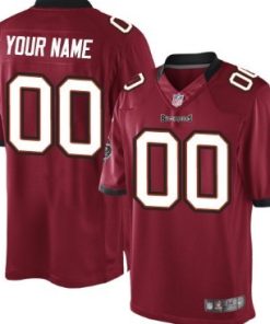 Custom Tampa Bay Buccaneers Red Limited Jersey