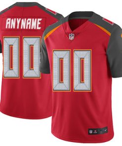 Custom Tampa Bay Buccaneers Red Vapor Untouchable Player Limited Jersey