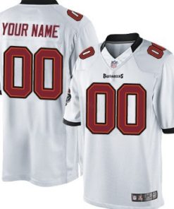 Custom Tampa Bay Buccaneers White Limited Jersey
