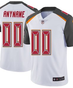 Custom Tampa Bay Buccaneers White Vapor Untouchable Player Limited Jersey