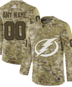Custom Tampa Bay Lightning Camo Jersey