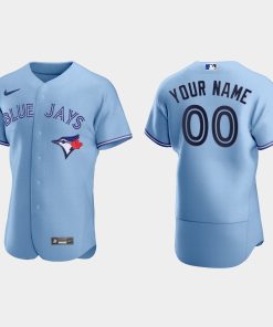 Custom Toronto Blue Jays Light Blue Flex Base 2020 Alternate Jersey