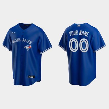 Custom Toronto Blue Jays Royal Cool Base Alternate Jersey
