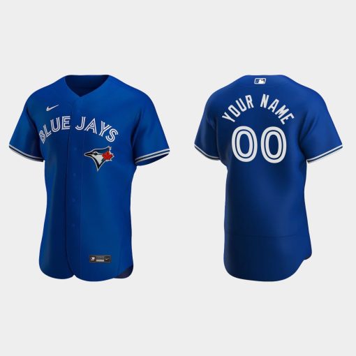 Custom Toronto Blue Jays Royal Flex Base 2020 Alternate Jersey