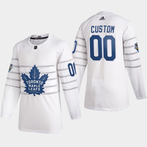 Custom Toronto Maple Leafs 2020 All-star Game White Jersey
