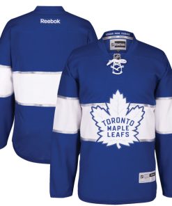 Custom Toronto Maple Leafs Blue 2017 Centennial Classic Stitched Hockey Jersey