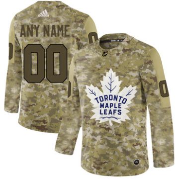 Custom Toronto Maple Leafs Camo Jersey