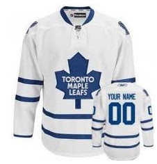 Custom Toronto Maple Leafs White Jersey