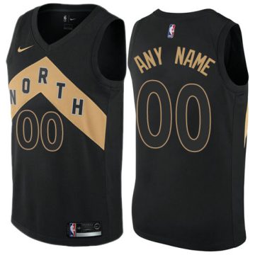 Custom Toronto Raptors Black City Edition Jersey