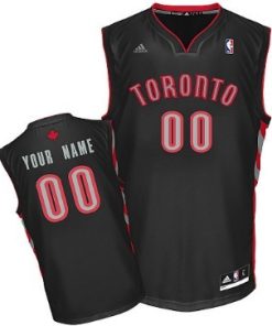 Custom Toronto Raptors Black Jersey