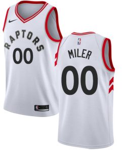 Custom Toronto Raptors Swingman White Association Edition Jersey