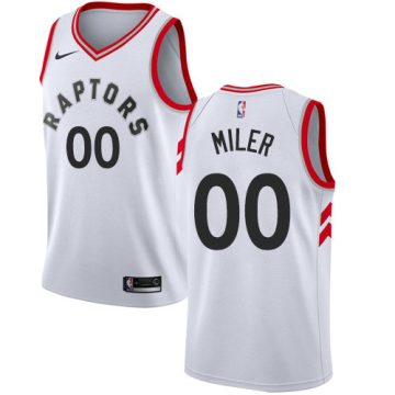 Custom Toronto Raptors Swingman White Association Edition Jersey